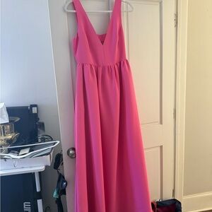 Sachin + Babi Vibrant Pink Maxi Dress